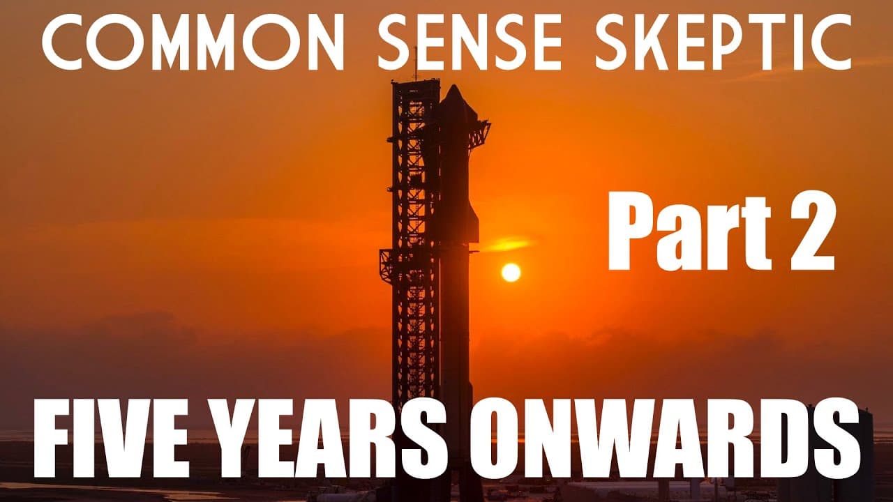 COMMON SENSE SKEPTIC - Five Year Onwards Pt 2